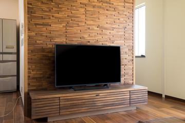 リビングのテレビ