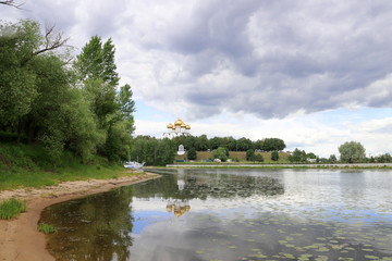 The assumption Cathedral is the Cathedral of the Orthodox Church of the Yaroslavl diocese
