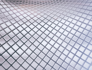 Abstrac metallic squares background