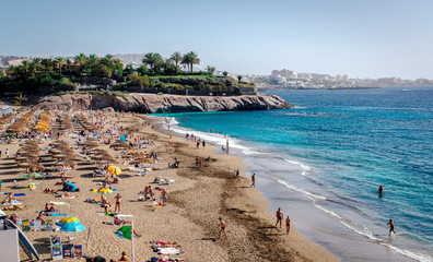 El Duque beach in Tenerife, Canary Islands