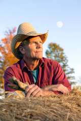 Fototapeta premium Handsome Senior Farmer