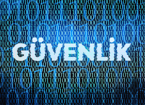 G&uuml;venlik kelime bulutu kavramı