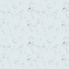 Military camouflage seamless pattern in light blue, beige and different shades of grey color
