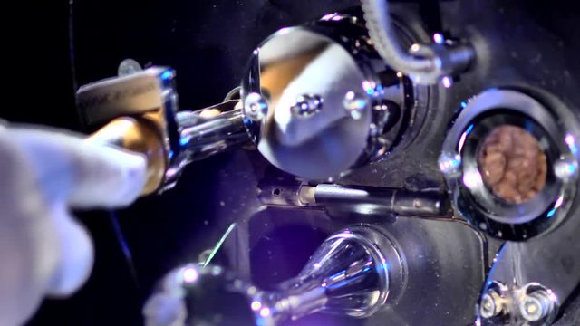 green coffee roasting falls