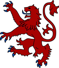 Scottish Lion Rampant