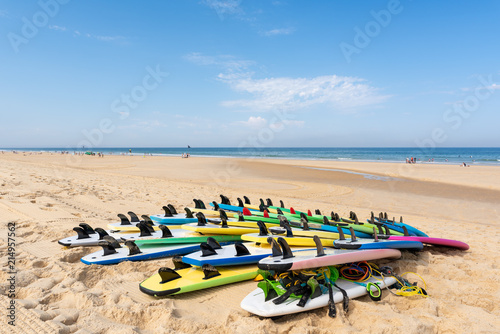 Cap Ferret Bassin Darcachon France La Plage Côté Océan
