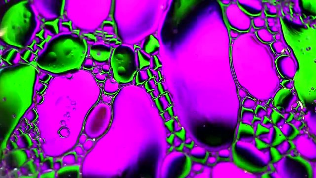 abstract swirl bubbles colorful background