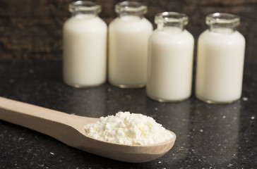 milk powder or dehydrated milk
