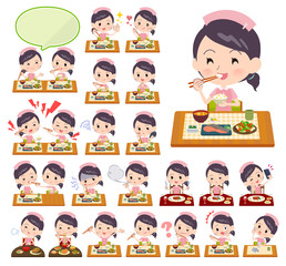 Nurse wear women_Meal