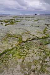 Beautiful beach and landscape of seaside on Green Island in Taitung, Taiwan
