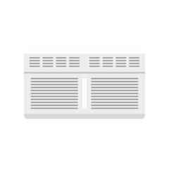 Supermarket conditioner icon. Flat illustration of supermarket conditioner vector icon for web isolated on white