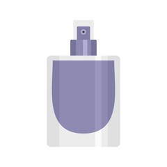 Fashion perfume icon. Flat illustration of fashion perfume vector icon for web isolated on white