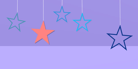 stars geometric shapes backdrops