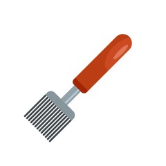 Honey tool icon. Flat illustration of honey tool vector icon for web isolated on white