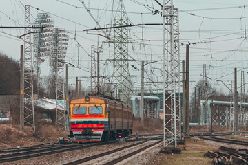 Obraz premium Passenger electric train