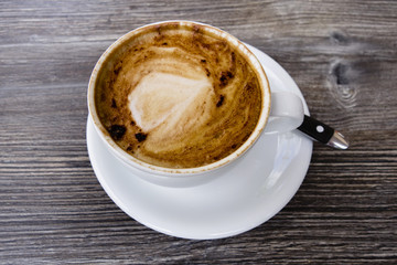 Une tasse de Cappuccino