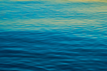 Naklejka premium The Baltic Sea during sunset. Natural background