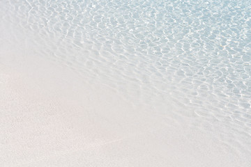 Surface of blue swimming pool, background of water in swimming pool. Summer Background. Summer.