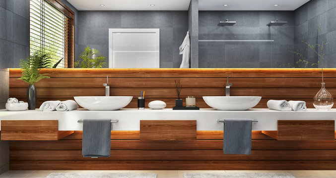 modernes Badezimmer