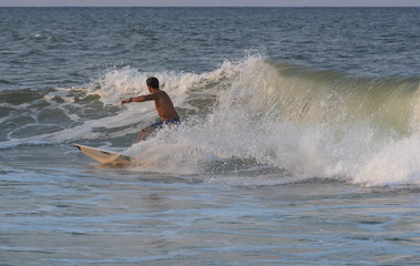 Male surfer