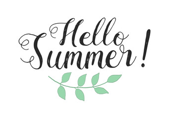 Obraz premium Hello summer