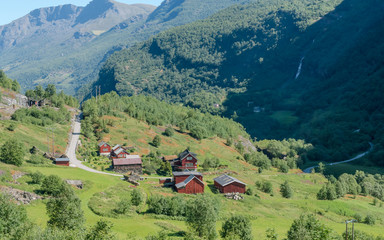  Village in the middle of the valley