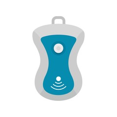 Gps device icon. Flat illustration of gps device vector icon for web isolated on white