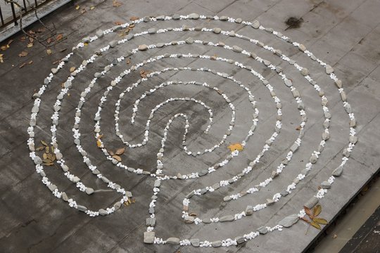 kretisches Labyrinth, Symbol, Leben, Weg, Schamane