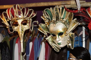 máscaras venecianas