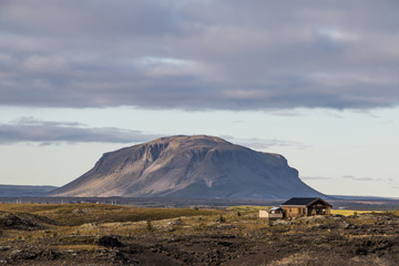 Mountain in iceland