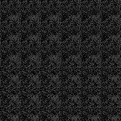 Black, dark seamless pattern. Grunge pattern with small dots for printing on fabric, textiles