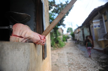everyday life in Trinidad, cuba