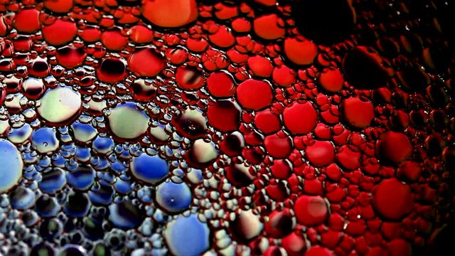 abstract swirl bubbles colorful background