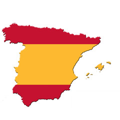 Carte d' Espagne