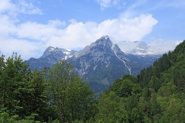 Obraz na płótnie Canvas Grossglockner High Alpine Road (Grossglockner Hochalpenstrasse) mountain landscape, Austria