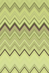 Chevron zigzag pattern olive green yellow abstract art background, bronze, dusky, swarthy, color trends
