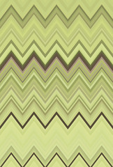 Chevron zigzag pattern olive green yellow abstract art background, bronze, dusky, swarthy, color trends