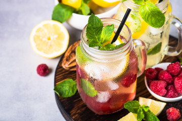 Lemonade summer cold drink.