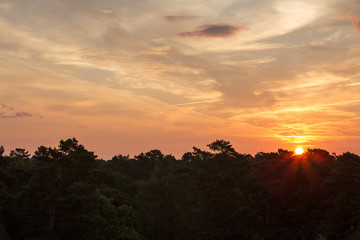Gorgeous sunrise in Jurmala, Latvia.