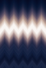 Chevron zigzag wave pattern abstract art background, color trends. Movement car light twilight, dramatic tone. Abstract rays colorful stripes beam pattern.