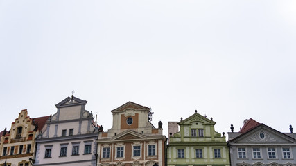 Fototapeta na wymiar Prague Building tops