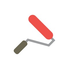 Paintbrush Roller simple vector illustration