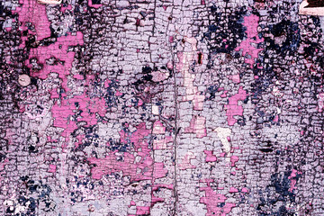 Obraz premium Wooden texture with scratches and cracks