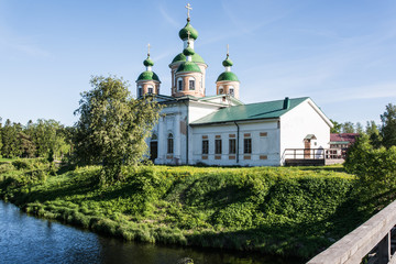 Fototapeta na wymiar Church of the Smolensk Icon of the Mother of God. Year 1828
