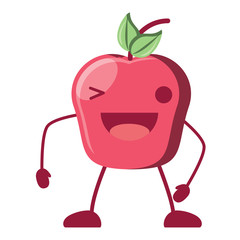 Kawaii apple icon