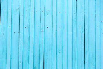 Fototapeta premium The surface of the blue fence for the background
