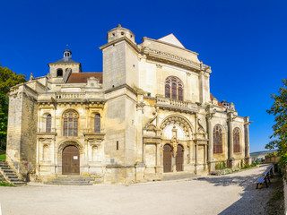 Fototapeta na wymiar The Saint Peter church, in Tonnerre