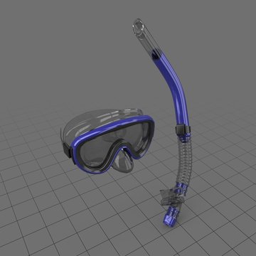 Snorkeling mask