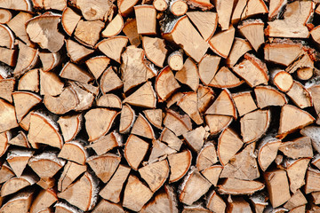 Firewood in the wall