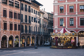 Fototapeta na wymiar Central square of Treviso